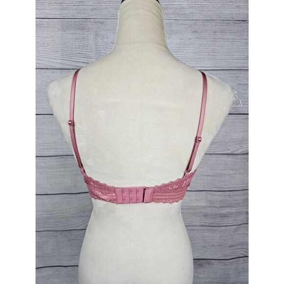 Victoria's Secret Lacie Wireless Bralette Pink Size Medium - Picture 3 of 6